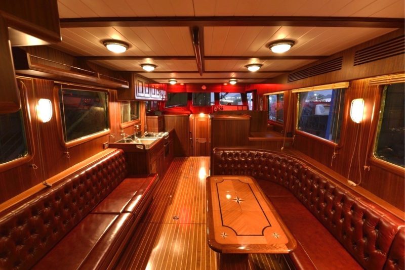 Boat and yacht interiors