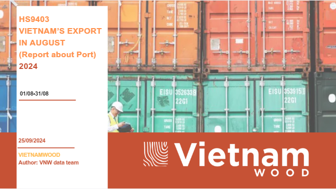 HS9403 Vietnam's Export Report August 2024